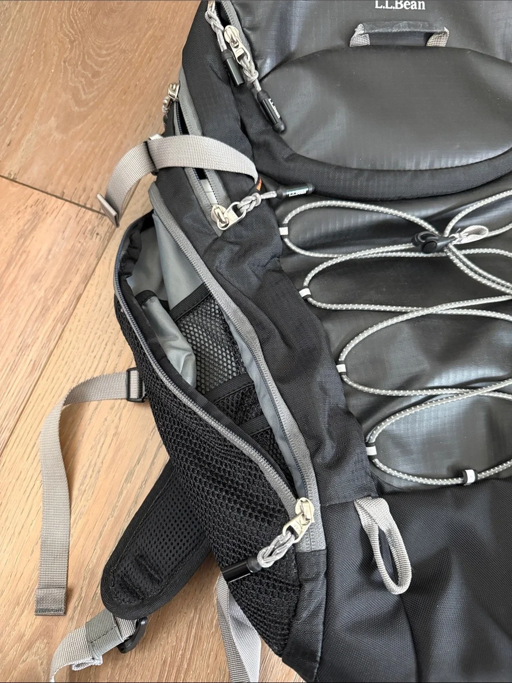L.L. Bean Black Backpack